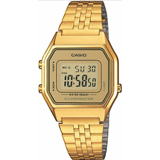 CASIO LA680WEGA-9ER, Варіант кольору: Позолота/Жовтий | Интернет-магазин оригинальных часов и аксессуаров
