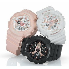 CASIO BA-110RG-4AER, Варіант кольору:  Бежевий/Білий, фото 2 | Интернет-магазин оригинальных часов и аксессуаров