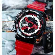 CASIO GA-110RB-1AER, Варіант кольору: Чорний/Червоний, фото 7 | Интернет-магазин оригинальных часов и аксессуаров