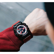 CASIO GA-110RB-1AER, Варіант кольору: Чорний/Червоний, фото 2 | Интернет-магазин оригинальных часов и аксессуаров