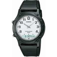 CASIO AW-49H-7BVEF, Варіант кольору: Чорний/Білий | Интернет-магазин оригинальных часов и аксессуаров