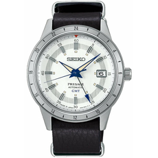 SEIKO SSK015J1 PRESAGE STYLE 60S GMT WATCHMAKING 110TH ANNIVERSARY LIMITED EDITION | Интернет-магазин оригинальных часов и аксессуаров