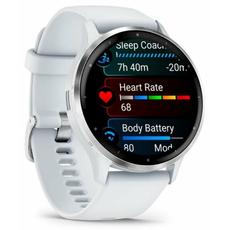 Garmin 010-02784-00 Venu 3 Silver Stainless Steel Bezel with Whitestone Case and Silicone Band, фото 3 | Интернет-магазин оригинальных часов и аксессуаров