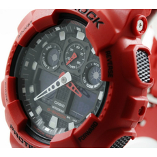 CASIO GA-100B-4AER, Варіант кольору: Червоний, фото 18 | Интернет-магазин оригинальных часов и аксессуаров