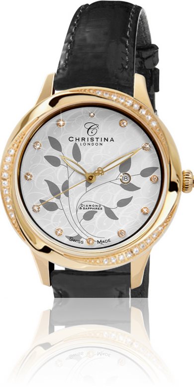 Женские часы CHRISTINA 305GWBL-wave 27S Распродажа! - купить по цене 5976 в грн в Киеве, Днепре, отзывы в интернет-магазине Timeshop