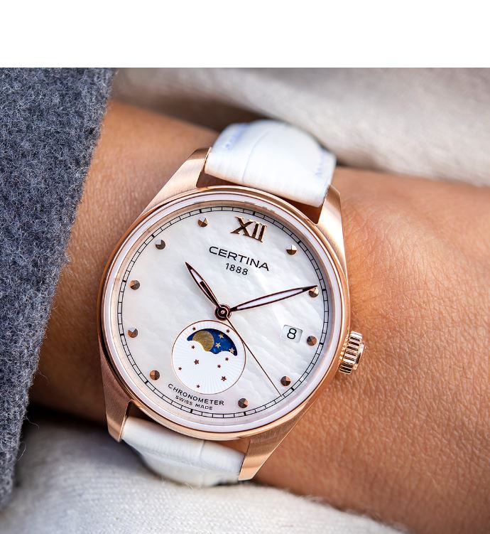 Coa◎vol.1〜8 Женские часы CERTINA C033.257.36.118.00 DS-8 Moon Phase