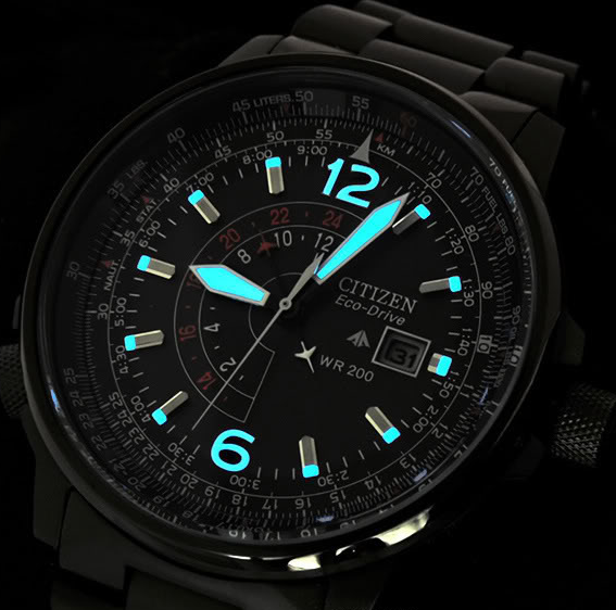 Мужские часы CITIZEN BJ7019-62E PROMASTER NIGHTHAWK - купить по