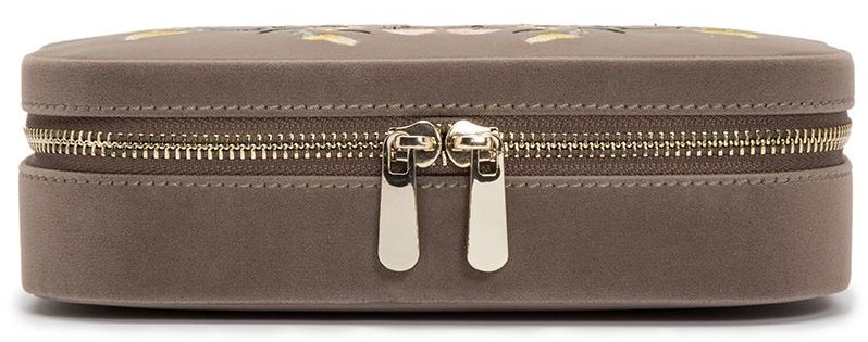Шкатулка WOLF 393313 Zoe Travel Zip Case Mink - купить по цене