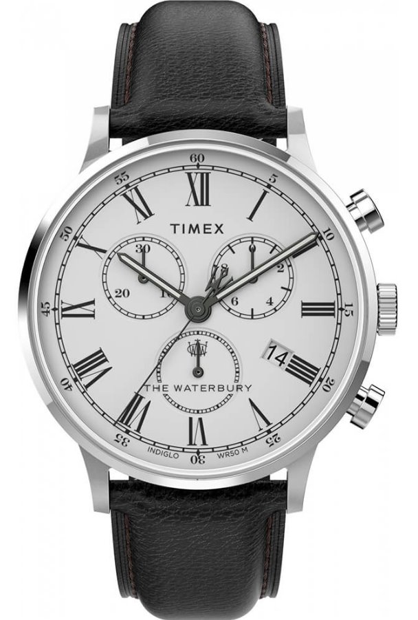 Мужские часы TIMEX Tx2u88100 Waterbury Classic Chrono - купить по цене ...