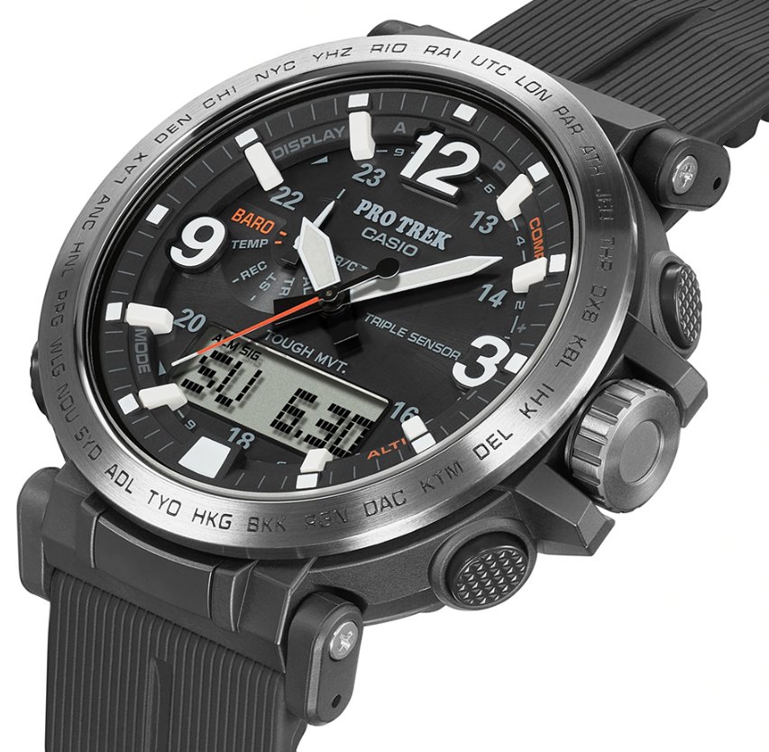 Мужские часы CASIO PRW-6611Y-1ER - купить по цене 25520 в грн в