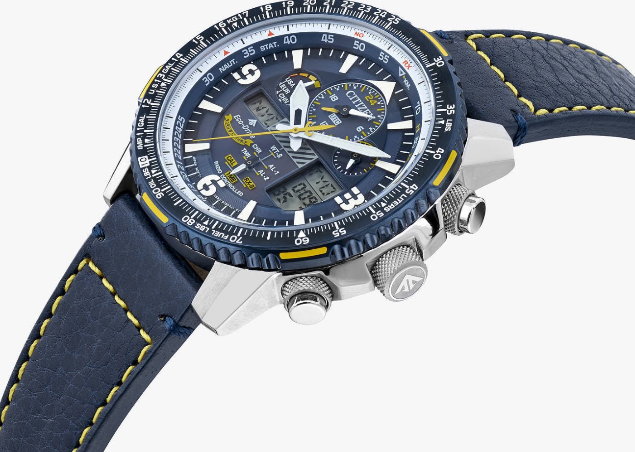 Мужские часы CITIZEN JY8078-01L PROMASTER SKYHAWK BLUE ANGELS