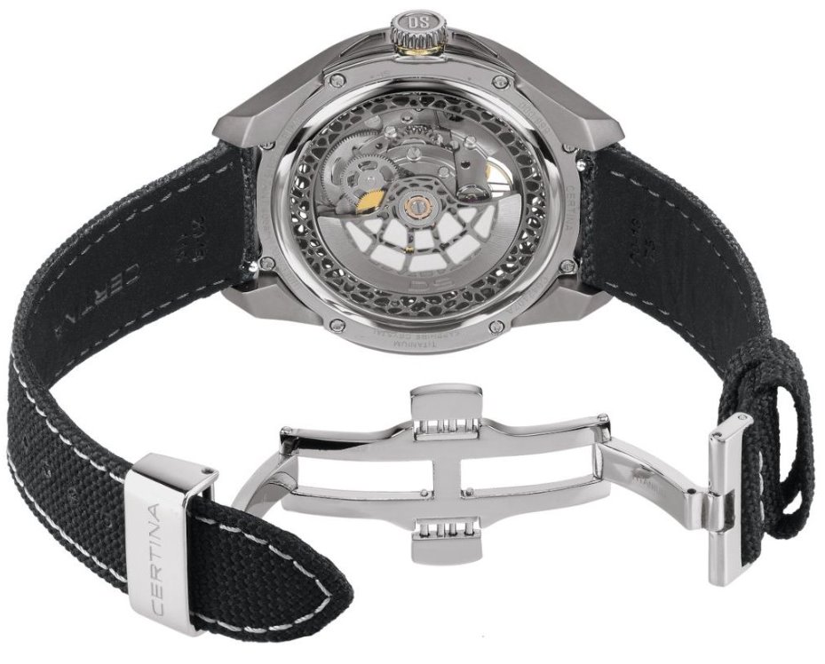 Мужские часы CERTINA C042.407.56.081.10 DS SKELETON TITANIUM