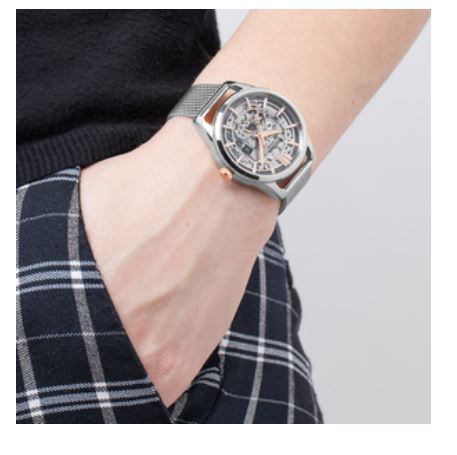 Festina アナログ F20627/1 シルバー ブレスレット, シルバー, ブレスレット。 Festina Women\u0027s Watch Automatic with Silver Metal Bracelet F20627