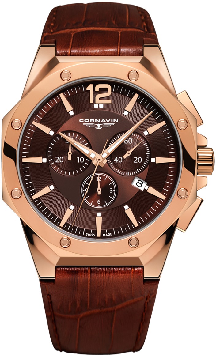 Мужские часы Cornavin CO 2010-2016 Downtown 44mm - купить по цене 49279 ...