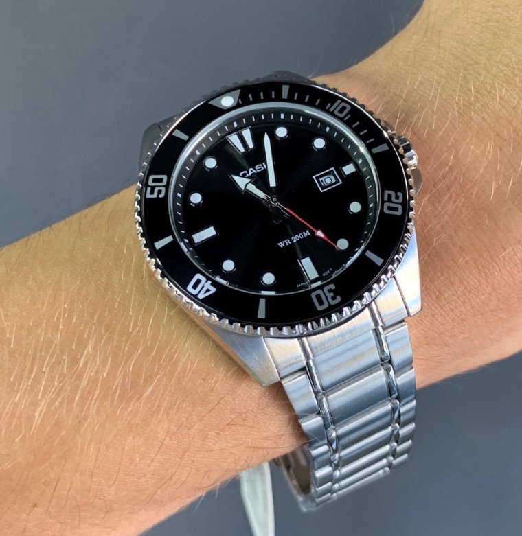 Мужские часы CASIO MDV-107D-1A1VEF - купить по цене 7530 в грн в