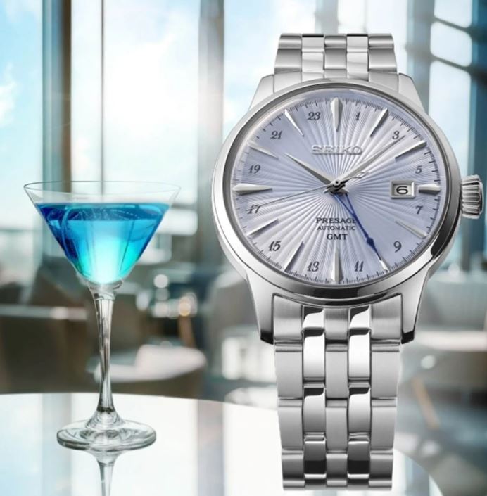 Чоловічий годинник SEIKO SSK037J1 PRESAGE COCKTAIL TIME SKYDIVING