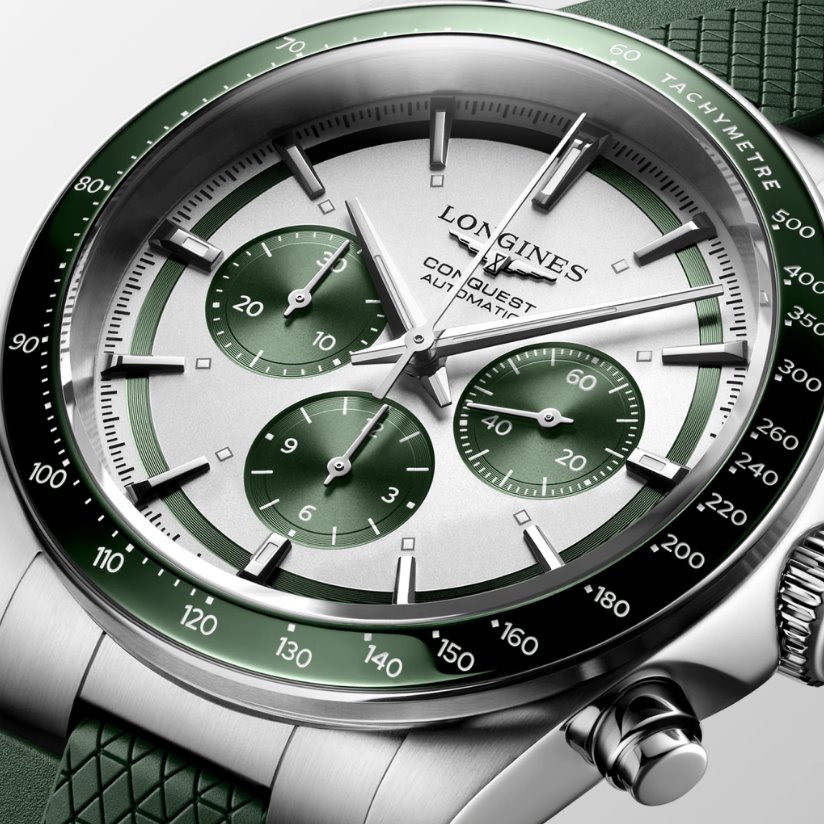 Мужские часы Longines L3.835.4.02.9 Conquest - купить по цене