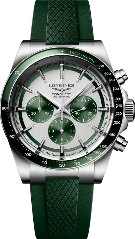 Чоловічий годинник Longines L3.835.4.02.9 Conquest - купити за