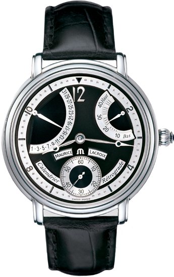 Мужские часы Maurice Lacroix MP7068-SS001-390 Retrograde Сalender