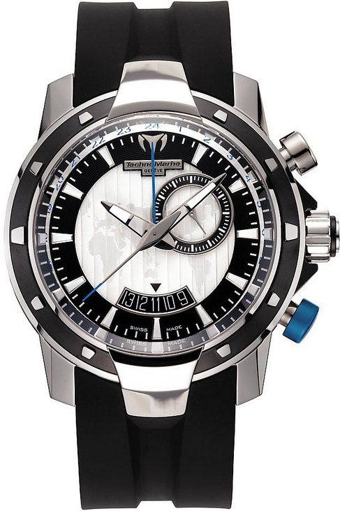 Мужские часы TechnoMarine TM-609026 UF6 GMT ALARM Swiss Made