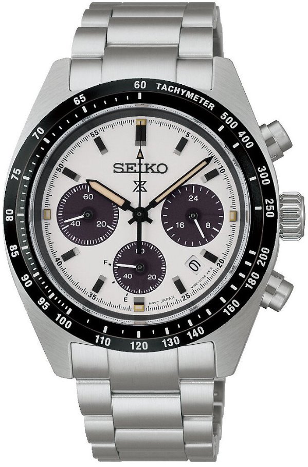 Мужские часы SEIKO SSC961P1 PROSPEX SPEEDTIMER MONOCHROME - купить
