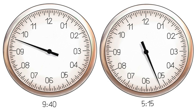 Часы с одной стрелкой
