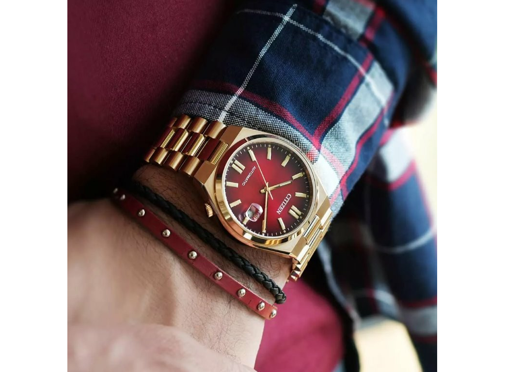 CITIZEN シチズン NJ0153-82x Мужские часы CITIZEN NJ0153-82X Tsuyosa - купить по цене 18150 в