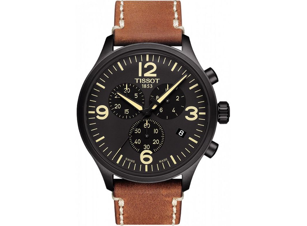 Мужские часы TISSOT T116.617.36.057.00 CHRONO XL - купить по цене