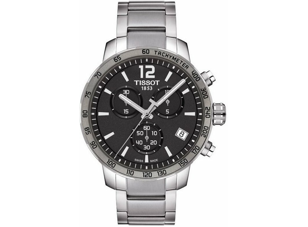 Мужские часы TISSOT T095.417.11.067.00 QUICKSTER - купить по цене