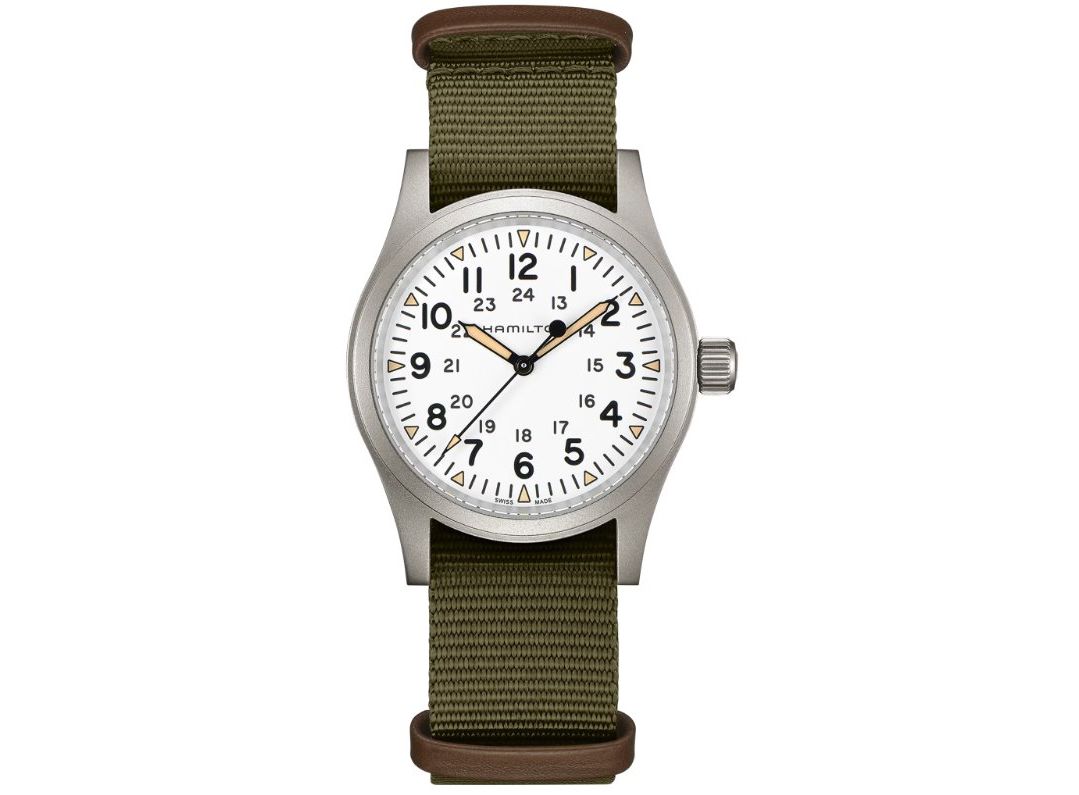 Hamilton khaki field mechanical 38mm hotsell