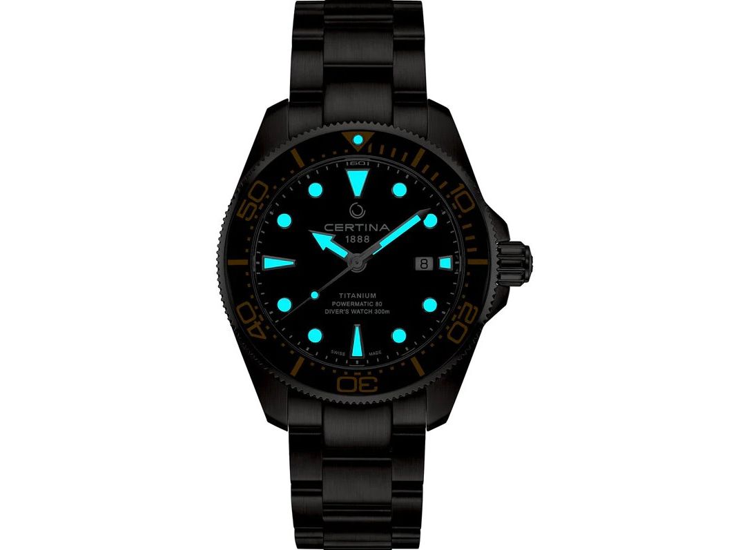 Мужские часы CERTINA C032.607.44.051.00 DS Action Diver TITANIUM