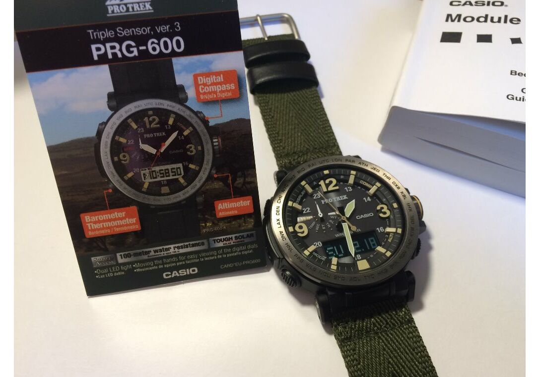 casio prg 600 yb