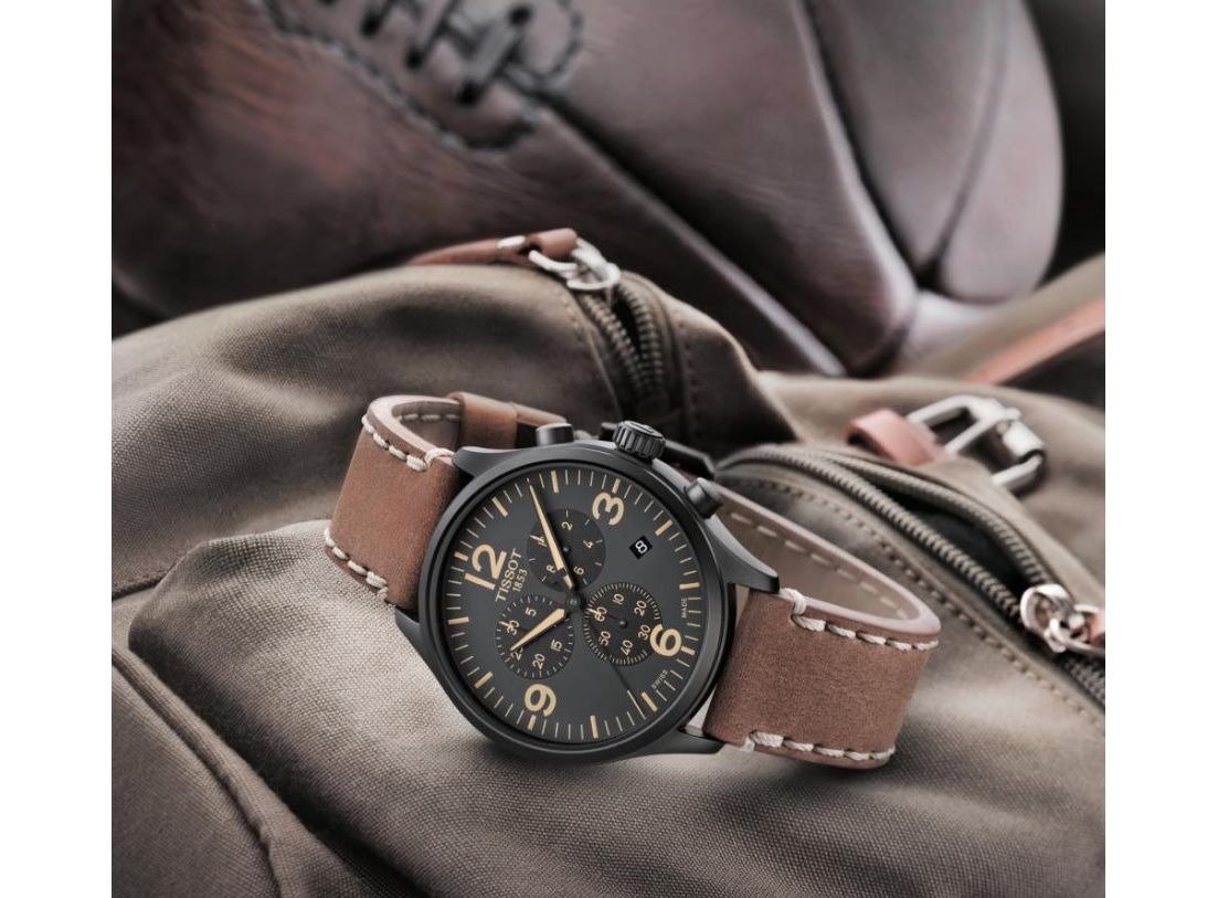 Мужские часы TISSOT T116.617.36.057.00 CHRONO XL - купить по цене