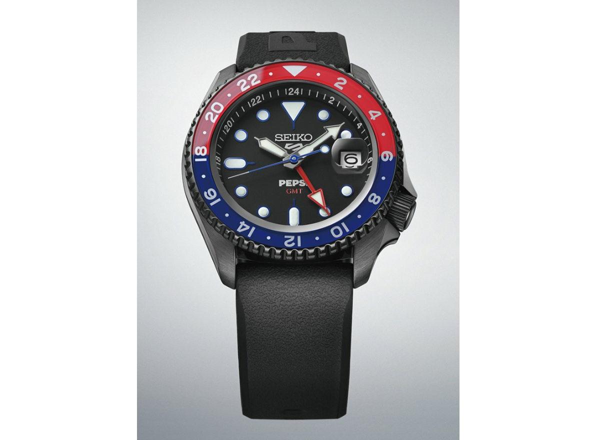 micoco様 Мужские часы SEIKO SSK047K1 SEIKO 5 SPORTS GMT PEPSI LIMITED