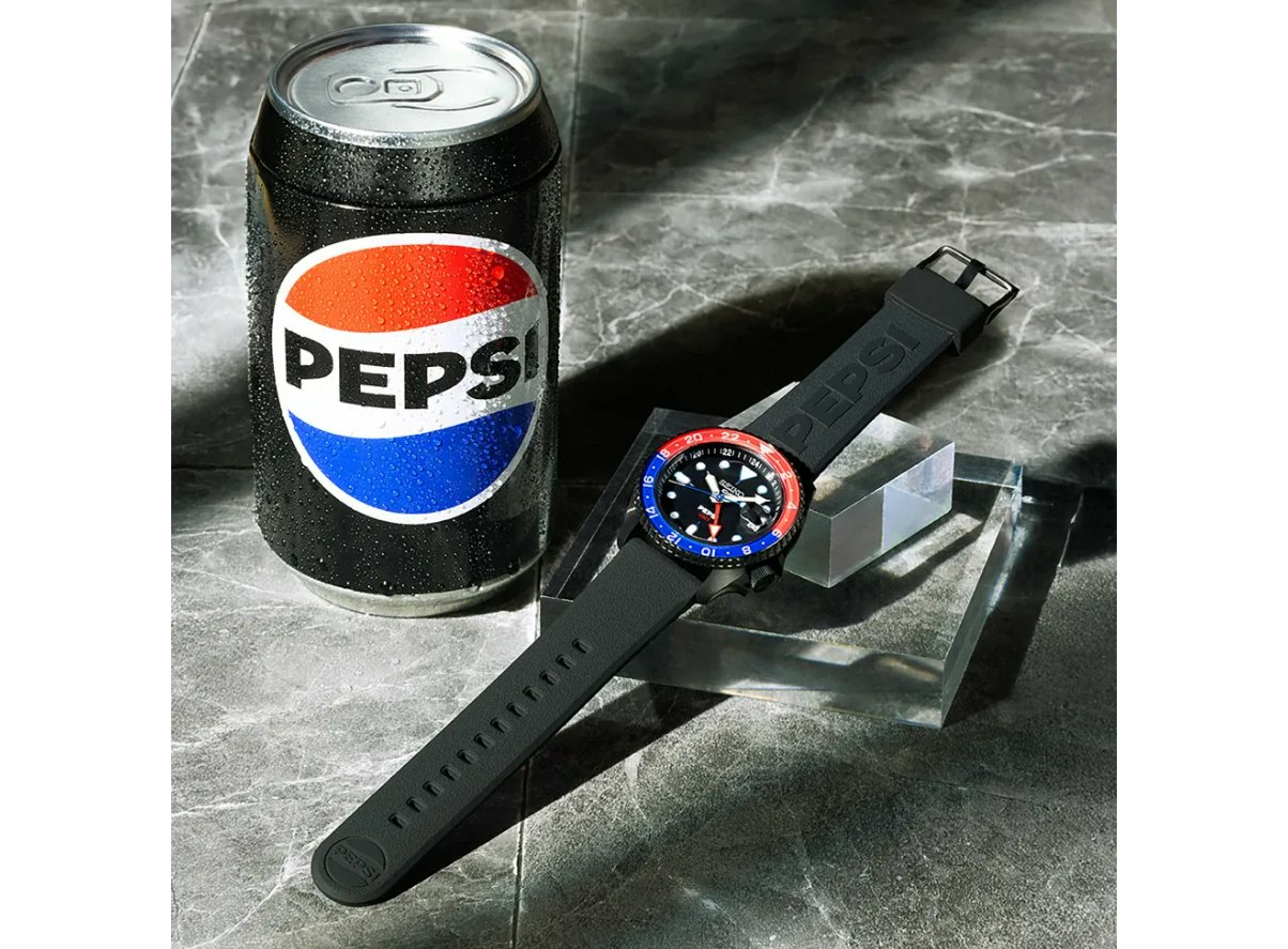 micoco様 Мужские часы SEIKO SSK047K1 SEIKO 5 SPORTS GMT PEPSI LIMITED