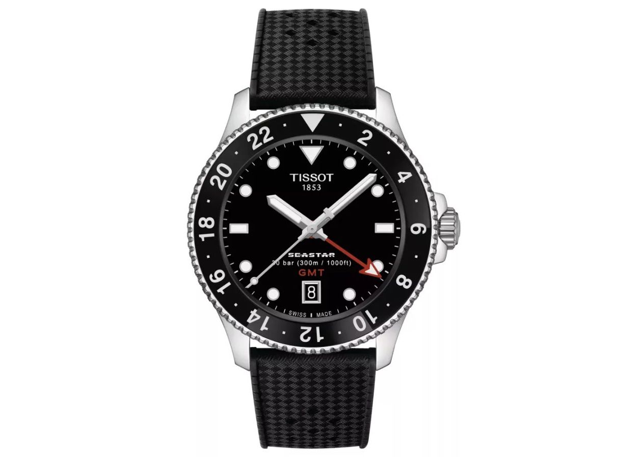 Мужские часы TISSOT T120.852.17.051.00 SEASTAR 1000 GMT - купить