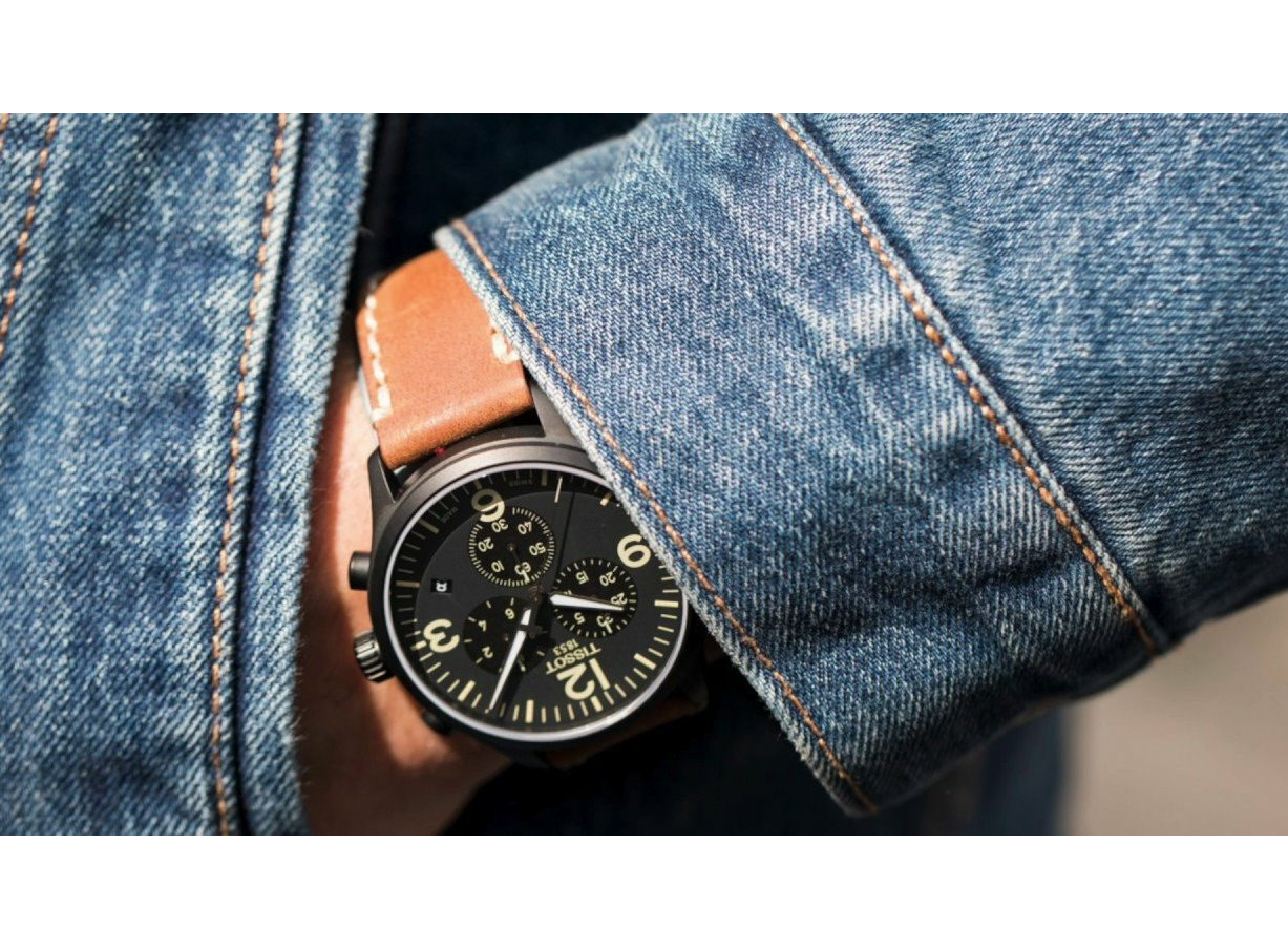 Мужские часы TISSOT T116.617.36.057.00 CHRONO XL - купить по цене