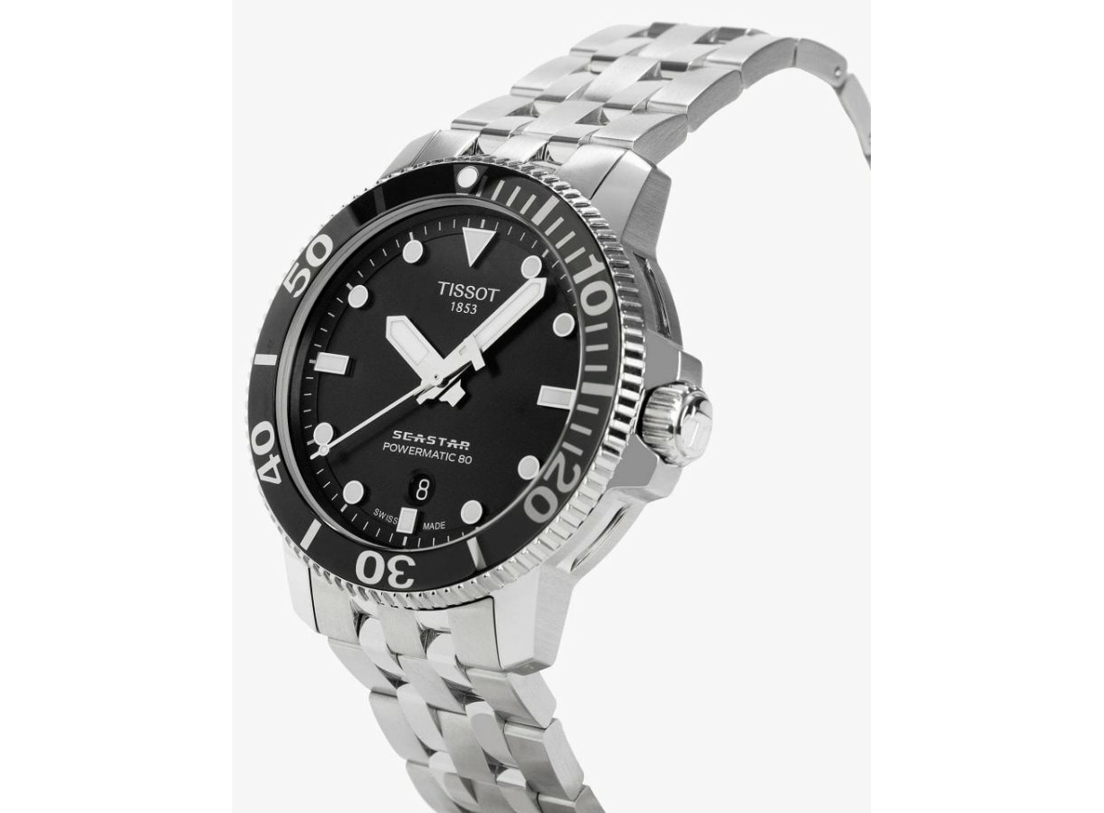 4TISSOT　T120.407.11.051.00スポーツ シースター1000 Мужские часы TISSOT T120.407.11.051.00 SEASTAR 1000 POWERMATIC 80