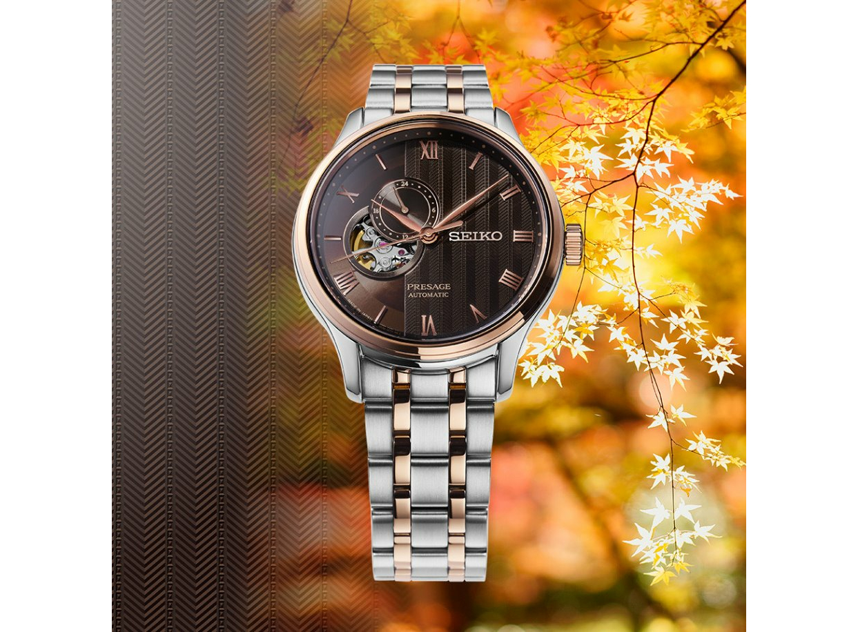 SAGE　セージ 1422 モデル5600 Чоловічий годинник SEIKO SSA466J1 PRESAGE JAPANESE GARDEN KYOTO