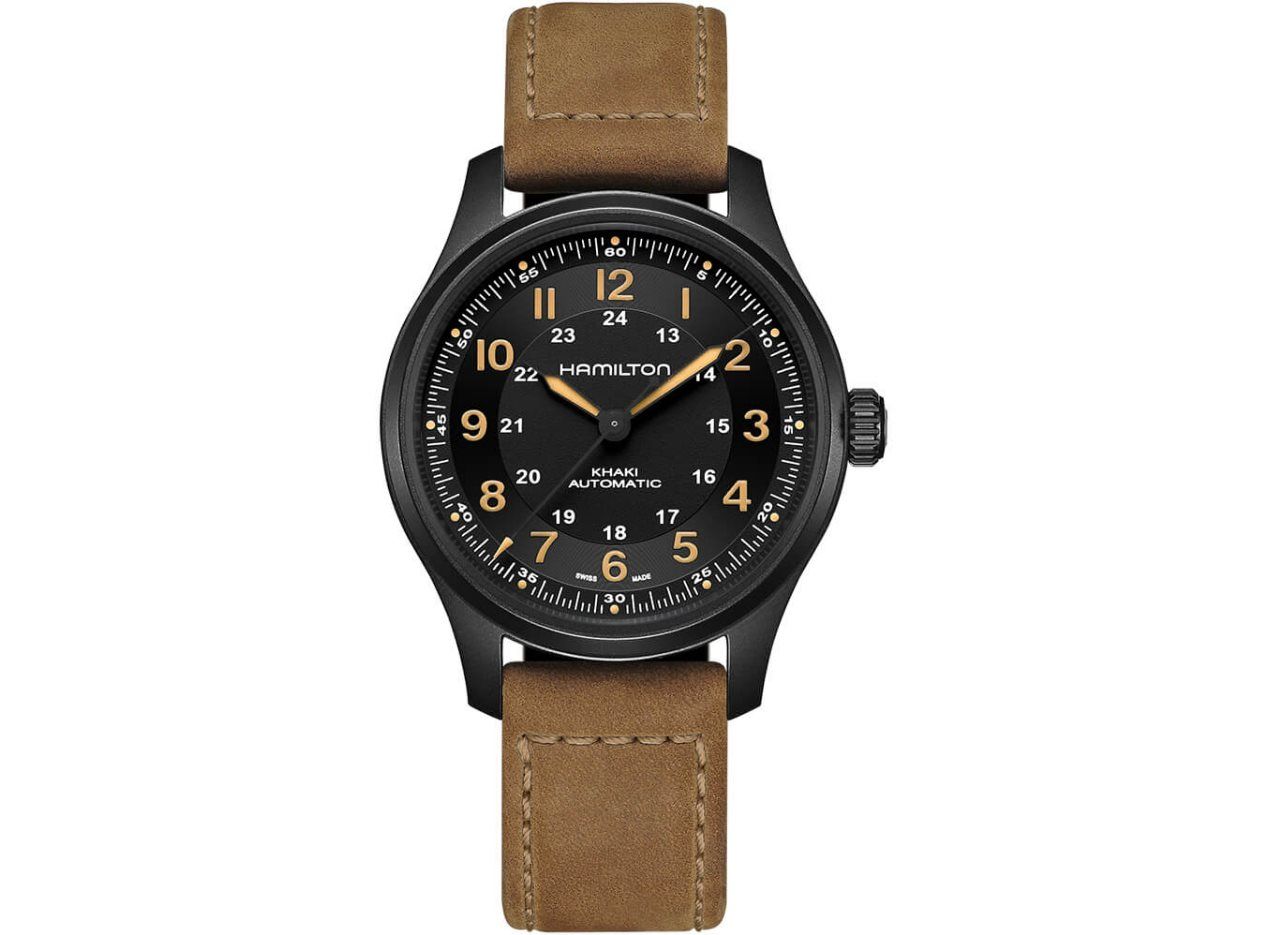 Hamilton H70665533 KHAKI FIELD TITANIUM AUTO 55480 Timeshop