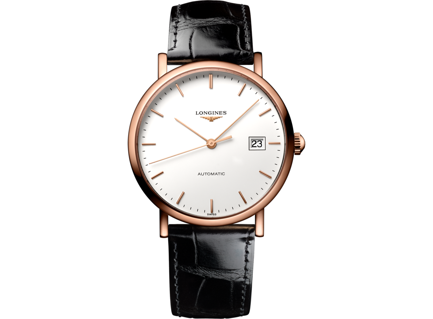 Мужские часы Longines L4.787.8.12.4 ELEGANT COLLECTION 18K GOLD