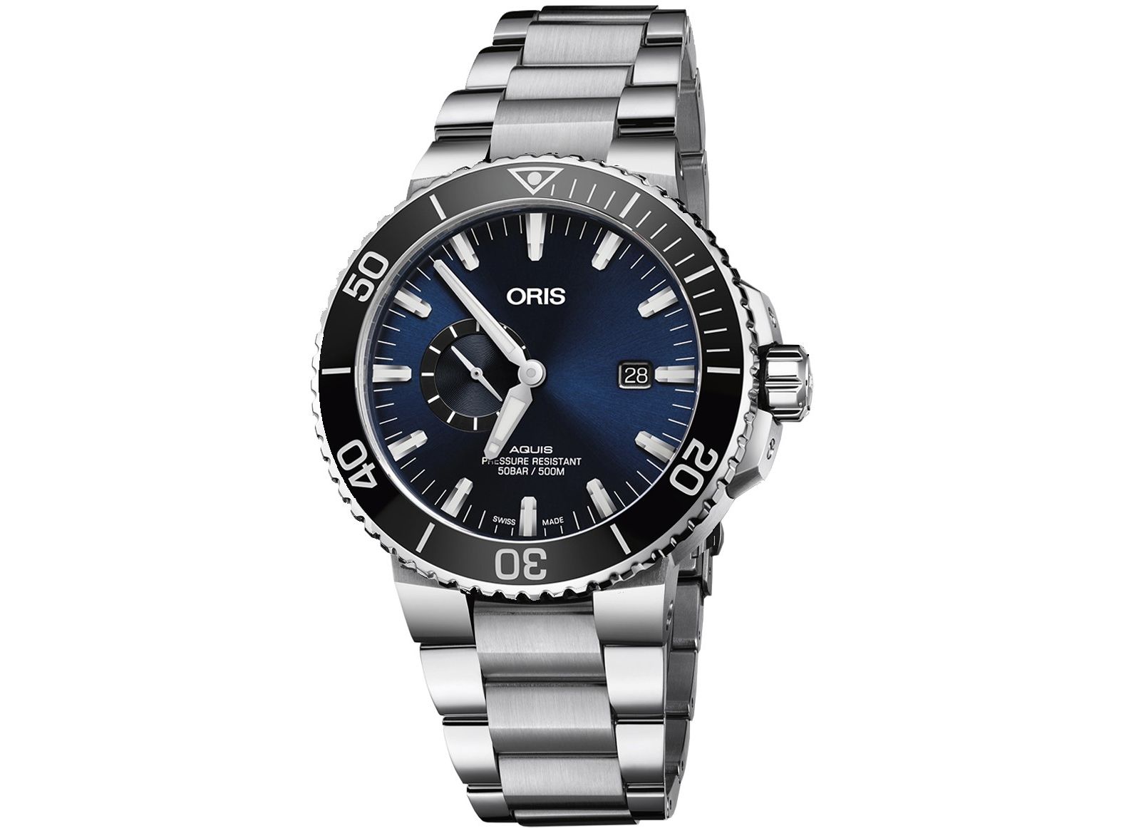 Oris Diving Aquis Small Second 743.7733.4135 MB 8.24.05PEB