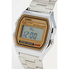 CASIO A158WEA-9EF, Вариации товара: Стальной/Желтый, фото 3 | Интернет-магазин оригинальных часов и аксессуаров