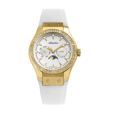 Adriatica ADR 3209.1253QFZ, Варіант кольору: Позолота/Білий | Интернет-магазин оригинальных часов и аксессуаров