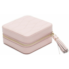 Скринька WOLF 329915 Caroline Zip Case Rose Quartz, фото 4 | Интернет-магазин оригинальных часов и аксессуаров