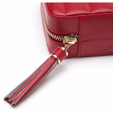 Шкатулка WOLF 329972 Caroline Zip Case Red, фото 5 | Интернет-магазин оригинальных часов и аксессуаров