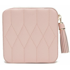 Скринька WOLF 329915 Caroline Zip Case Rose Quartz | Интернет-магазин оригинальных часов и аксессуаров