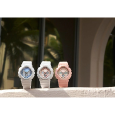 CASIO BA-130-7A1ER, Варіант кольору: Білий/Рожевий, фото 3 | Интернет-магазин оригинальных часов и аксессуаров