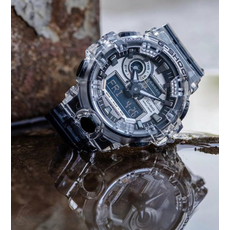 CASIO GA-700SK-1AER, Варіант кольору: Прозорий/Сірий, фото 4 | Интернет-магазин оригинальных часов и аксессуаров