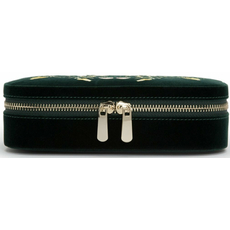 Шкатулка WOLF 393312 Zoe Travel Zip Case Forest Green, фото 5 | Интернет-магазин оригинальных часов и аксессуаров